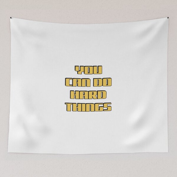 Item preview, You can do hard things  - motivational quote designed and sold by Inspirationmotivation.