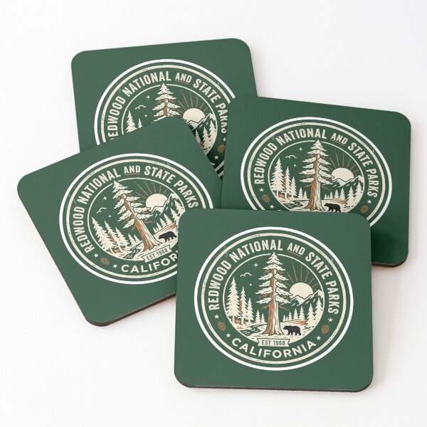 Item preview, Redwood National Park - California designed and sold by GoodOldVintage.