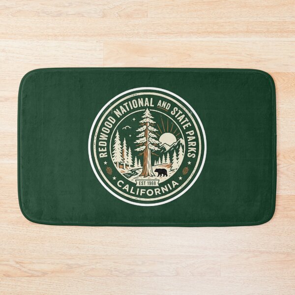 Item preview, Redwood National Park - California designed and sold by GoodOldVintage.