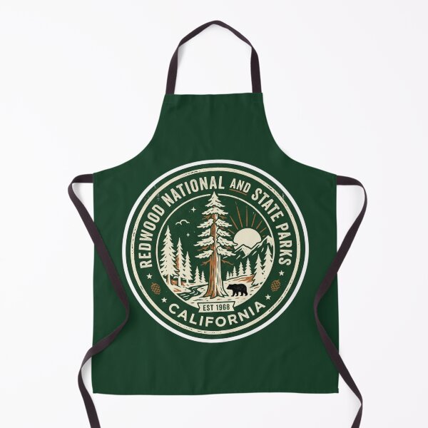 Item preview, Redwood National Park - California designed and sold by GoodOldVintage.