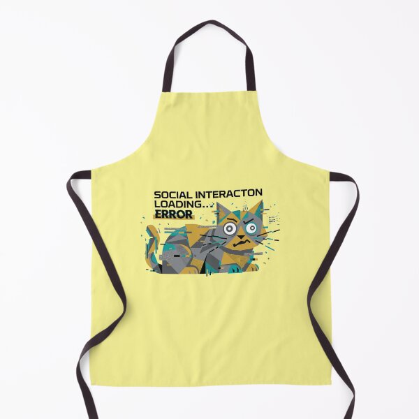 Item preview, Social Interaction Error Introvert Design designed and sold by Quiet Mode Studio.