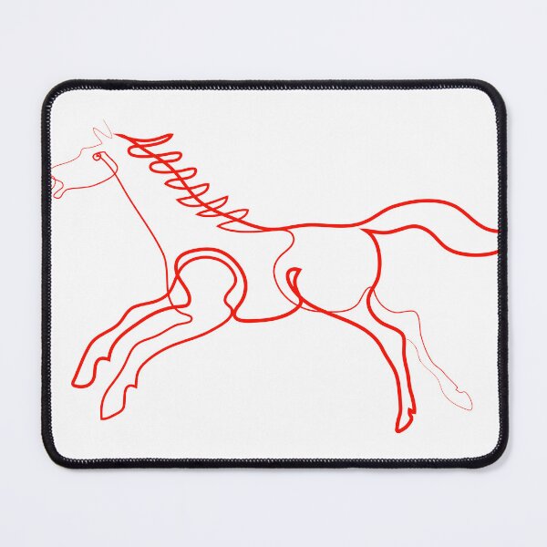 Item preview, Red horse designed and sold by sonaadalian.