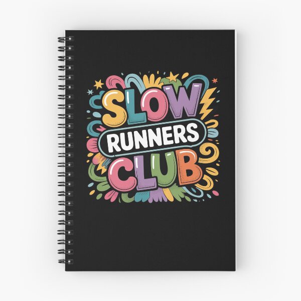 Item preview, Colorful Street Art Slow Runners Club Running Jogging designed and sold by BHMARTS.