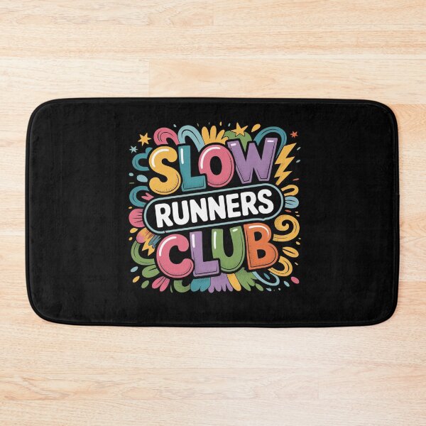 Item preview, Colorful Street Art Slow Runners Club Running Jogging designed and sold by BHMARTS.
