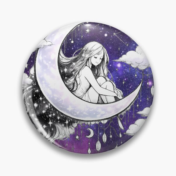 Item preview, Galaxy Moonchild designed and sold by santDev.