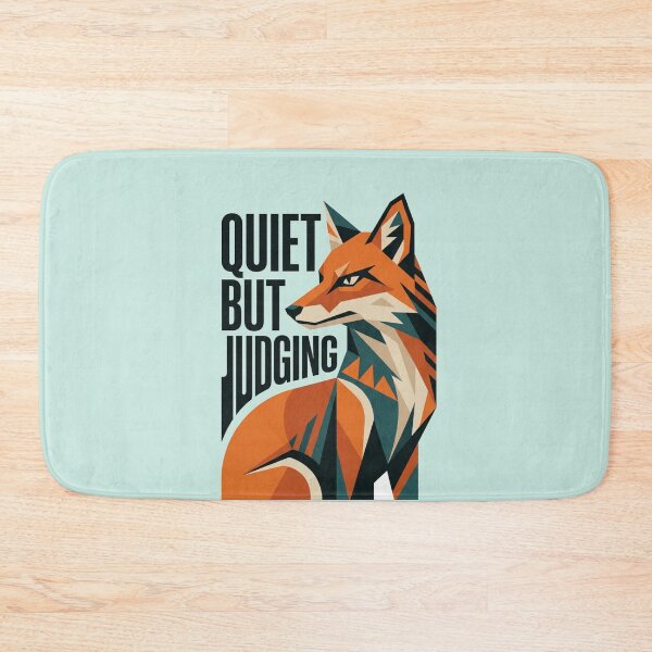 Item preview, Quiet But Judging Introvert Fox Design designed and sold by Quiet Mode Studio.