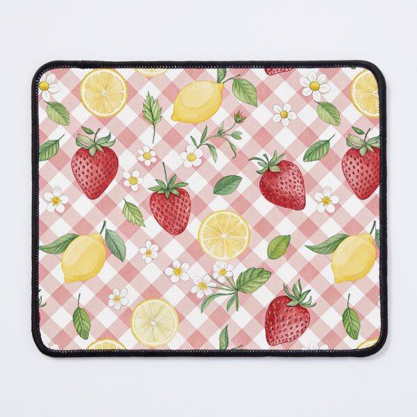 Item preview, Watercolor Strawberry Lemon Phone Case Aesthetic Gift for Her, Seamless Strawberry Lemon Blanket Cozy Summer Home Decor Gift, Watercolor Fruit Pattern Journal Graduation Gift for Girls designed and sold by VivaFy.