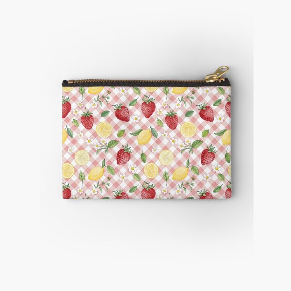 Item preview, Watercolor Strawberry Lemon Phone Case Aesthetic Gift for Her, Seamless Strawberry Lemon Blanket Cozy Summer Home Decor Gift, Watercolor Fruit Pattern Journal Graduation Gift for Girls designed and sold by VivaFy.