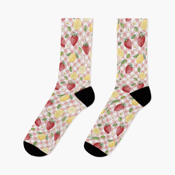 Item preview, Watercolor Strawberry Lemon Phone Case Aesthetic Gift for Her, Seamless Strawberry Lemon Blanket Cozy Summer Home Decor Gift, Watercolor Fruit Pattern Journal Graduation Gift for Girls designed and sold by VivaFy.