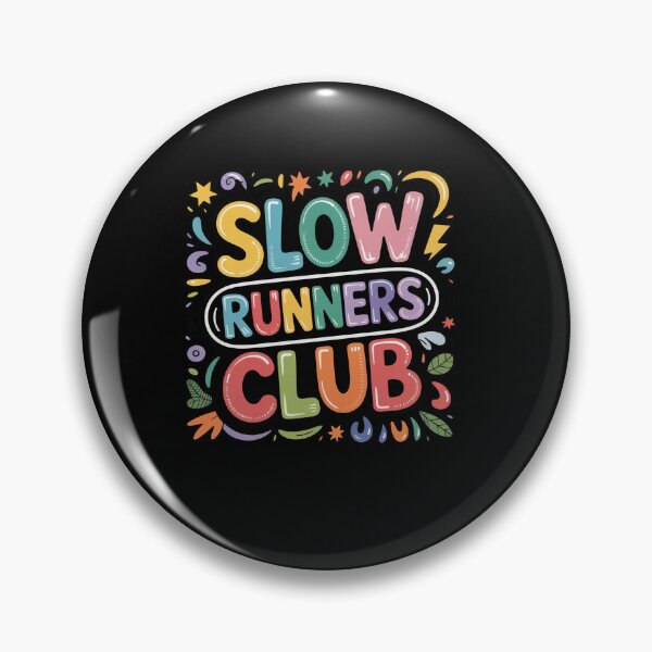 Item preview,  Colorful Street Art Slow Runners Club Running Jogging designed and sold by BHMARTS.