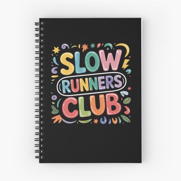 Item preview,  Colorful Street Art Slow Runners Club Running Jogging designed and sold by BHMARTS.