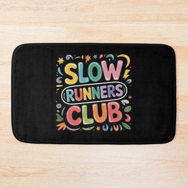 Item preview,  Colorful Street Art Slow Runners Club Running Jogging designed and sold by BHMARTS.