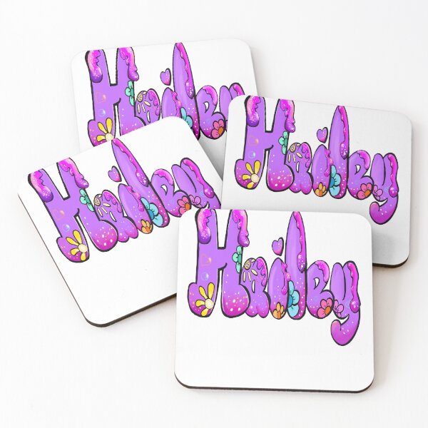 Item preview, Hailey popular girls first name in purple Personalized personalised customised name Hailey  designed and sold by Artonmytee.