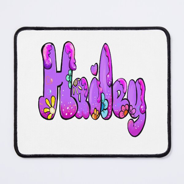 Item preview, Hailey popular girls first name in purple Personalized personalised customised name Hailey  designed and sold by Artonmytee.