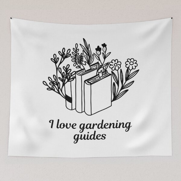 Item preview, I Love Gardening Guides. designed and sold by Dinasshop.