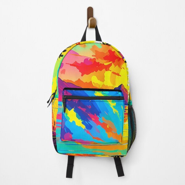 Item preview, Vibrant tropical island sunset designed and sold by Daniela`s shop.