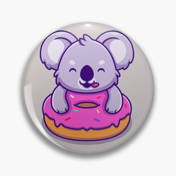 Item preview, Koala Holding Donut Koala Encounters and Coastal Escapes Wildlife and Relaxation Gifts T-shirt designed and sold by MalwasBasket.
