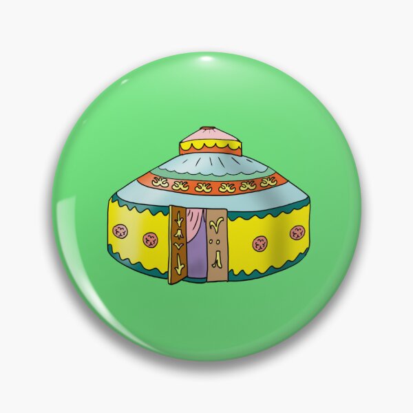 Item preview, Cartoon yurt designed and sold by sonaadalian.