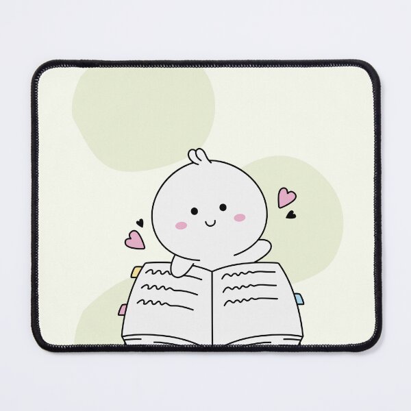 Artikelvorschau, Ästhetischer Bücherwurm – Niedliches Lesetagebuch-Design entworfen und verkauft von MTHCreations.