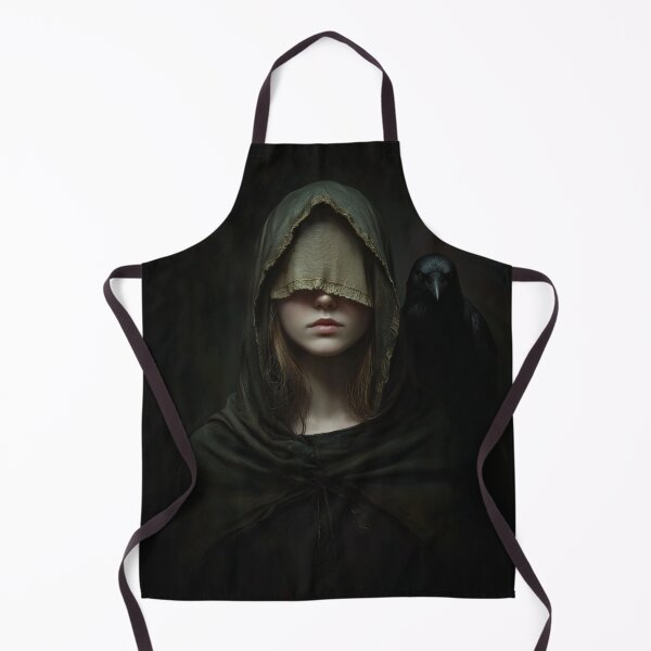 Item preview, Blind Seeress with Raven – Nordic Mystic designed and sold by NordicDreams.