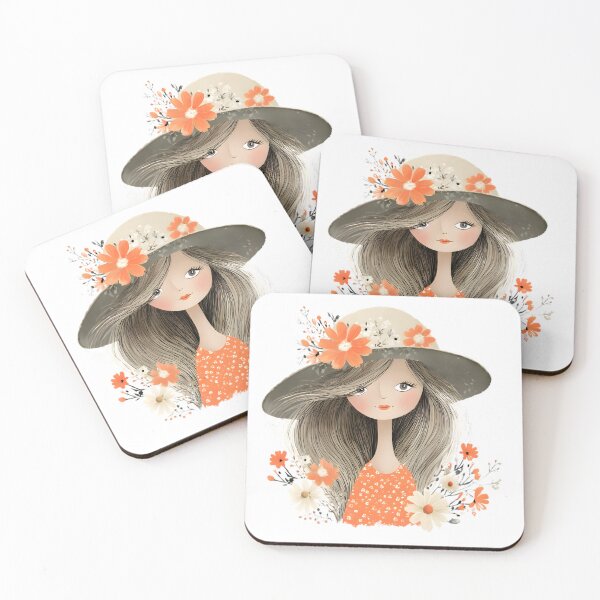 Item preview, Modern girl designed and sold by Retro Whimsy.