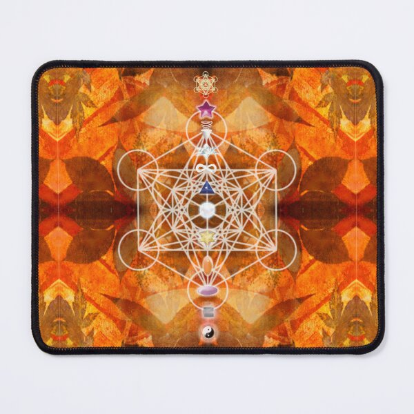 Item preview, Kunata - Nature (Archangel Sandalphon & Archangel Roquiel ) Earth Star Metatrons Cube designed and sold by BenitaJayne.