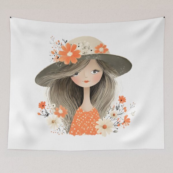 Item preview, Modern girl designed and sold by Retro Whimsy.