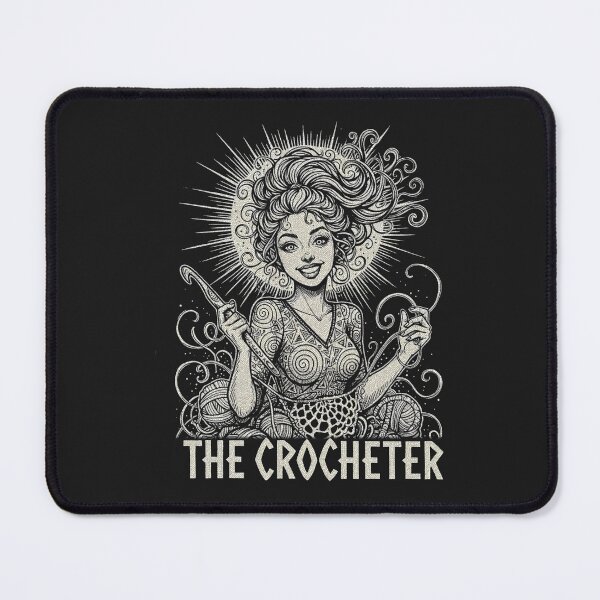 Item preview, the crocheter tarot card style designed and sold by Wisnak SHOP.