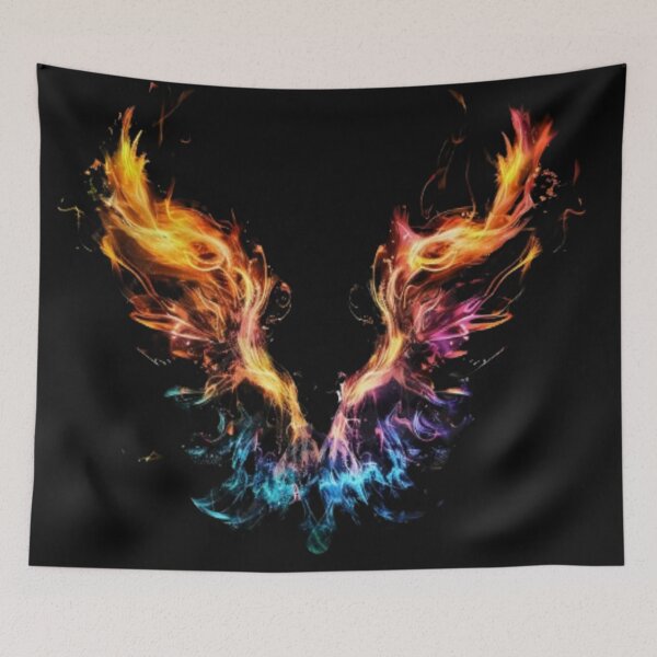 Item preview, Phoenix Reborn: Wings of Fire & Light designed and sold by StickaSketch.