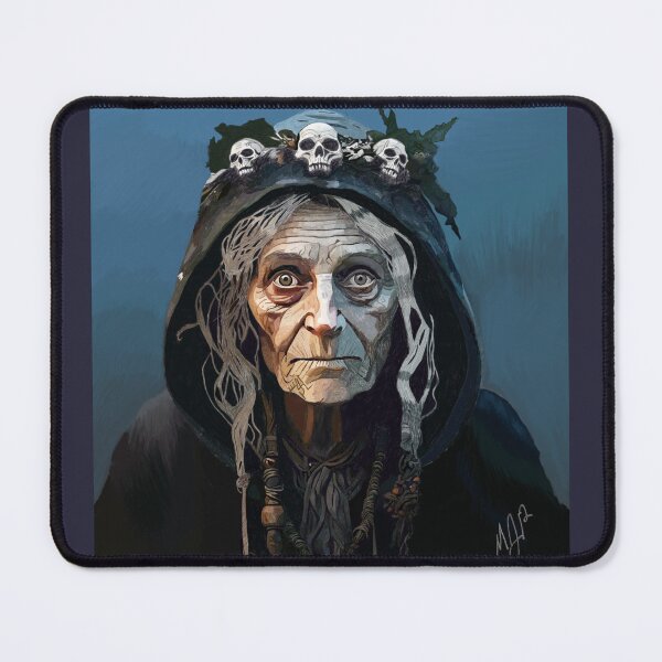 Item preview, Baba Jaga - The Witch in the Woods designed and sold by Mj’z Art.