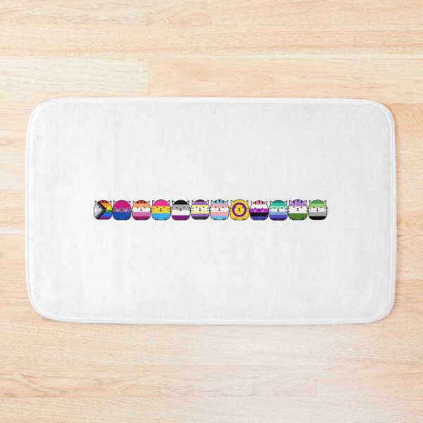 Item preview, Pride Flag Kitties designed and sold by BookBiffle.