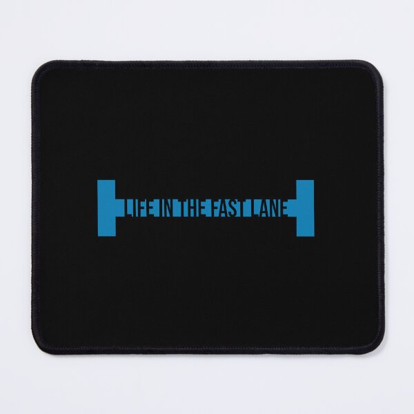 Item preview, Life In The Fast Lane Funny Swimmer Swimming Quote designed and sold by shirt-o-mat.