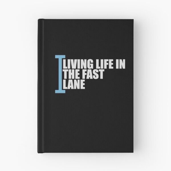 Item preview, Life In The Fast Lane Funny Swimmer Swimming Quote designed and sold by shirt-o-mat.