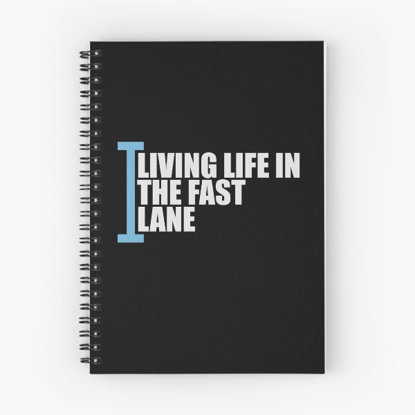 Item preview, Life In The Fast Lane Funny Swimmer Swimming Quote designed and sold by shirt-o-mat.