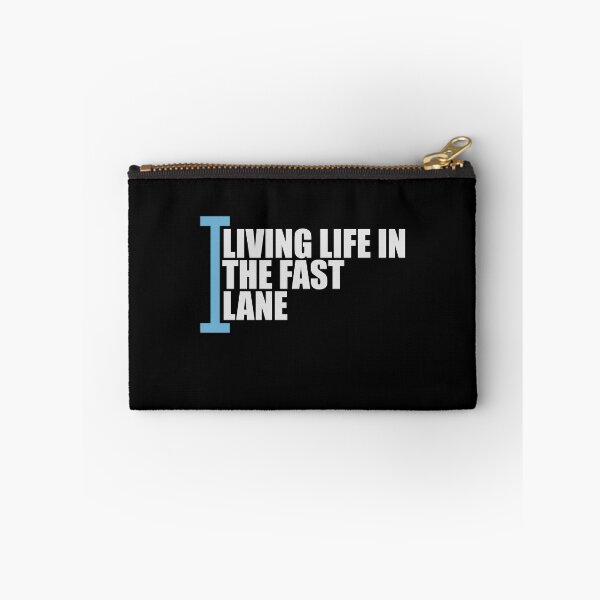 Item preview, Life In The Fast Lane Funny Swimmer Swimming Quote designed and sold by shirt-o-mat.