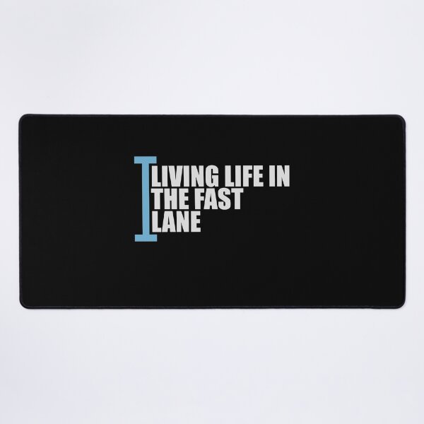 Item preview, Life In The Fast Lane Funny Swimmer Swimming Quote designed and sold by shirt-o-mat.