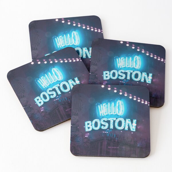 Item preview, Boston Neon Sign Night Window Display designed and sold by MDCCo.