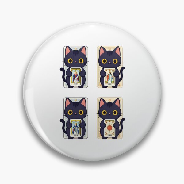 Item preview, Kittens with Tarot cards designed and sold by PatronesKawai.