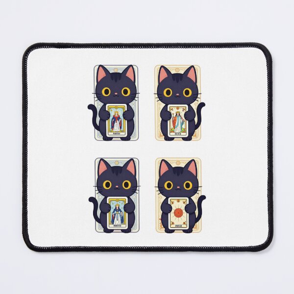 Item preview, Kittens with Tarot cards designed and sold by PatronesKawai.