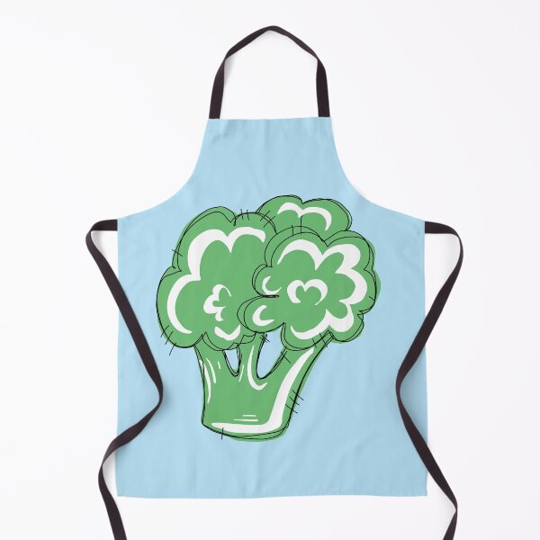 Item preview, Broccoli With blue background designed and sold by missmann.