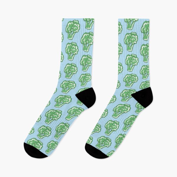 Item preview, Broccoli With blue background  designed and sold by missmann.