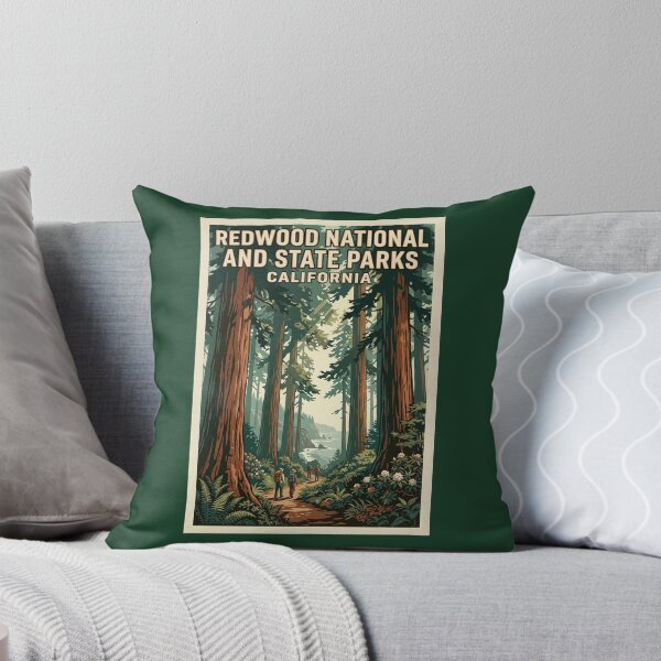 Item preview, Redwood National Park - California designed and sold by GoodOldVintage.