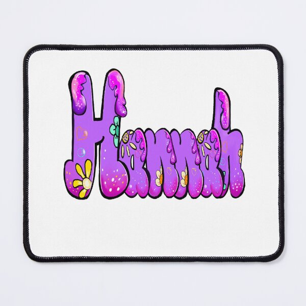 Item preview, Hannah popular girls first name in purple Personalized personalised customised name Hannah designed and sold by Artonmytee.