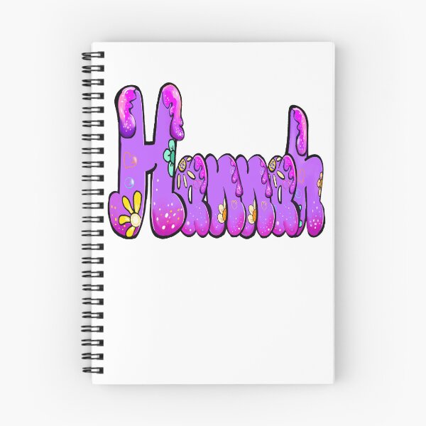 Item preview, Hannah popular girls first name in purple Personalized personalised customised name Hannah  designed and sold by Artonmytee.