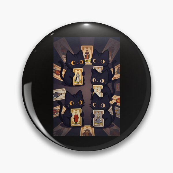Item preview, Kittens with Tarot cards designed and sold by PatronesKawai.