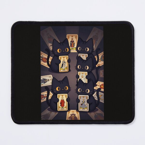 Item preview, Kittens with Tarot cards designed and sold by PatronesKawai.