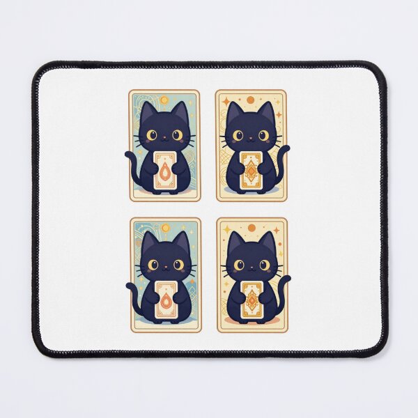 Item preview, Kittens with Tarot cards designed and sold by PatronesKawai.