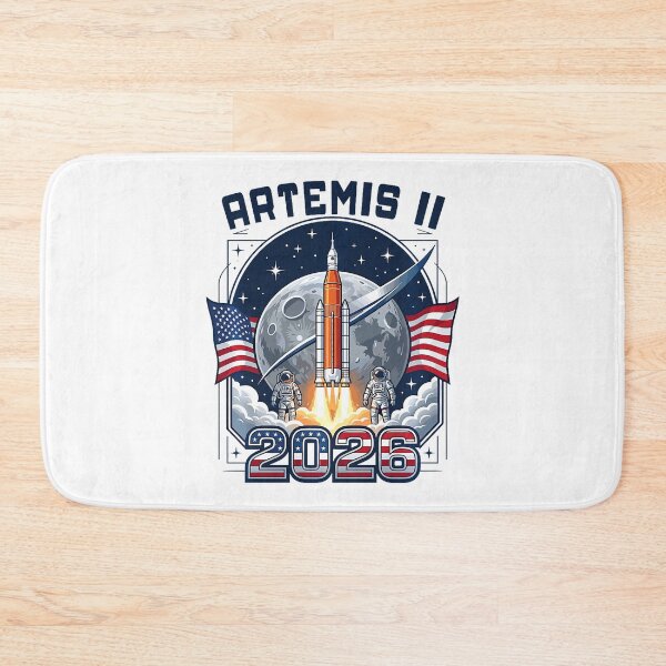 Item preview, Artemis Ii Back Launch To The Moon 2026 Usa Flag designed and sold by Pet  Designs.