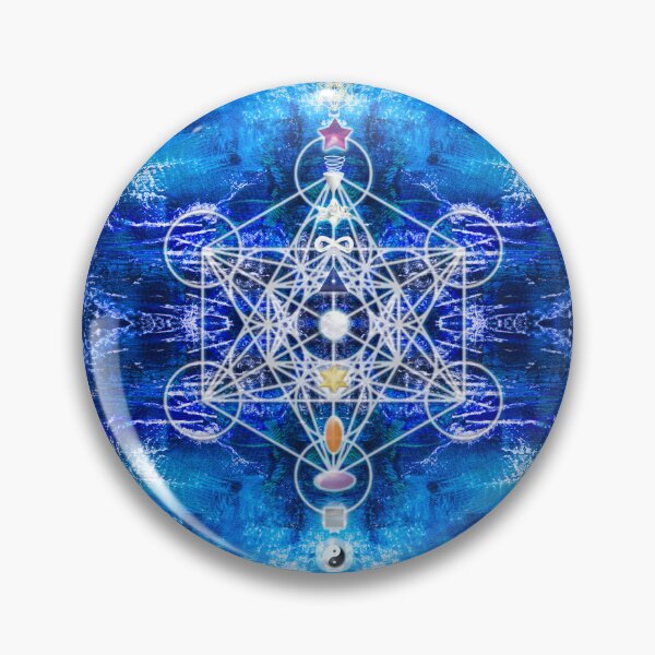 Item preview, Archangel Michael - Hamani - Sacred Geometry with Metatrons Cube designed and sold by BenitaJayne.