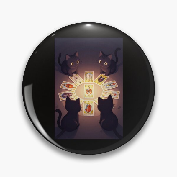 Item preview, Kittens with Tarot cards designed and sold by PatronesKawai.